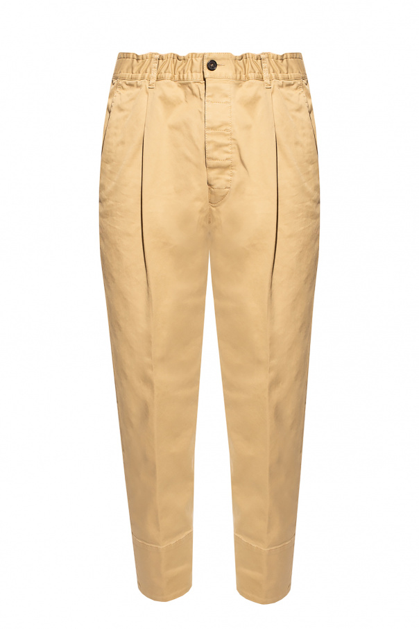 Beige 'Elastic Aviator Fit' trousers Dsquared2 - emilio